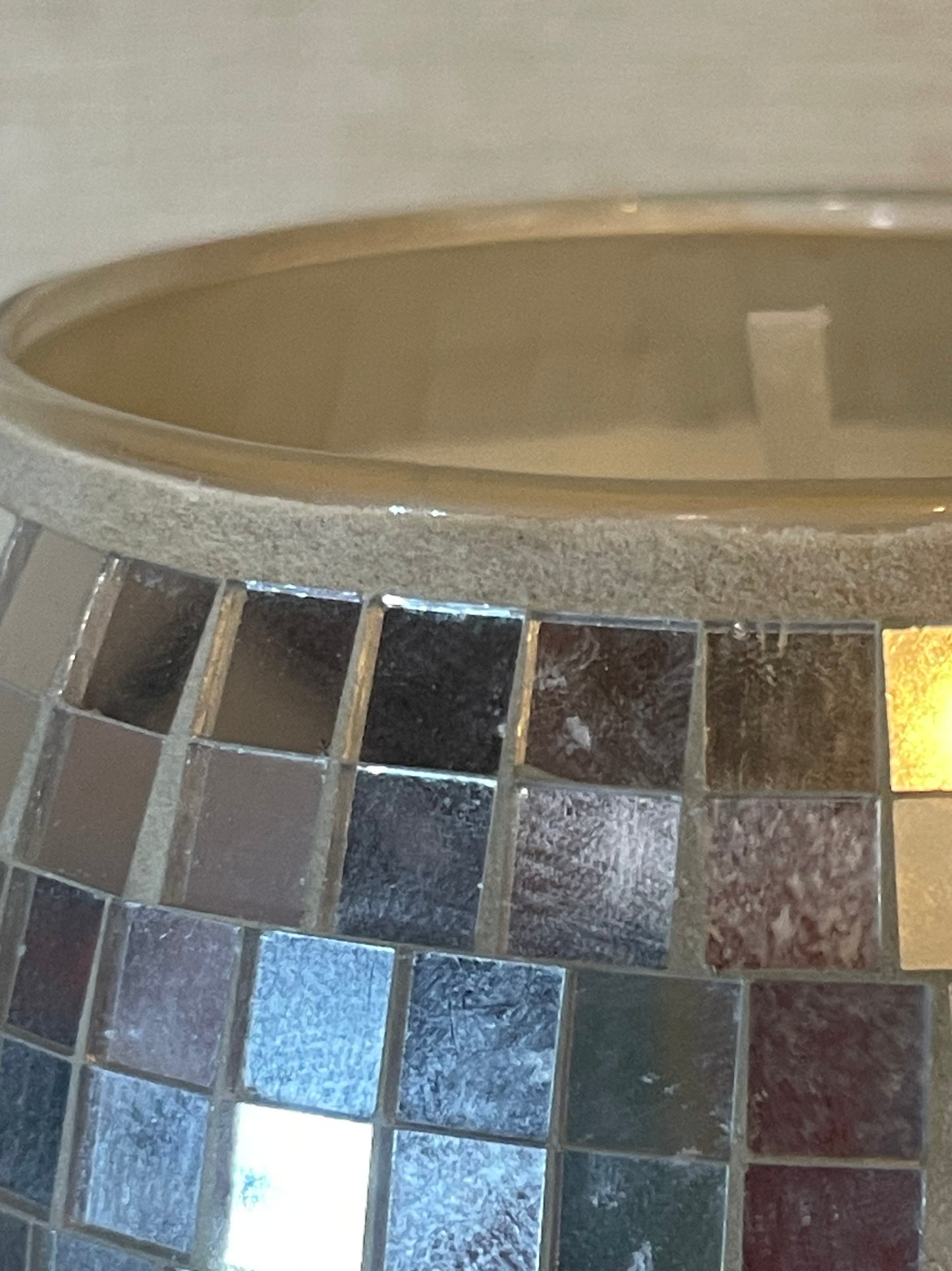 Disco Ball Scented Soy Candle; Pear