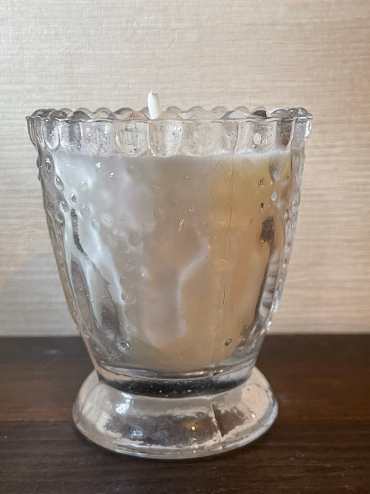 Tried & True Novelty Glass Scented Soy Candle; XOXO