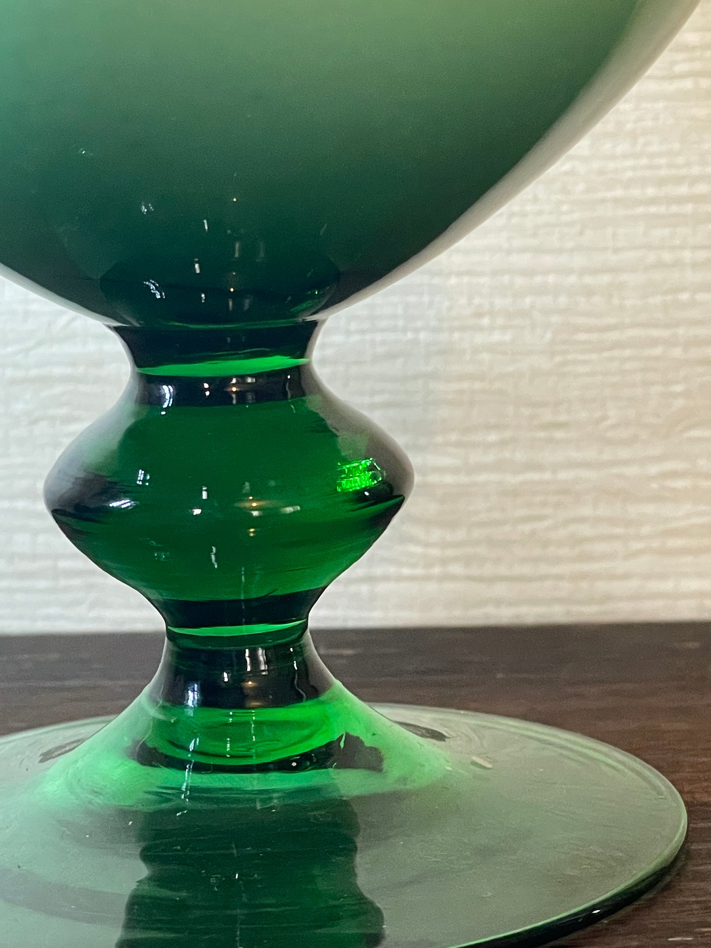 Emerald Green Coupe Scented Soy Candle; Fa La La