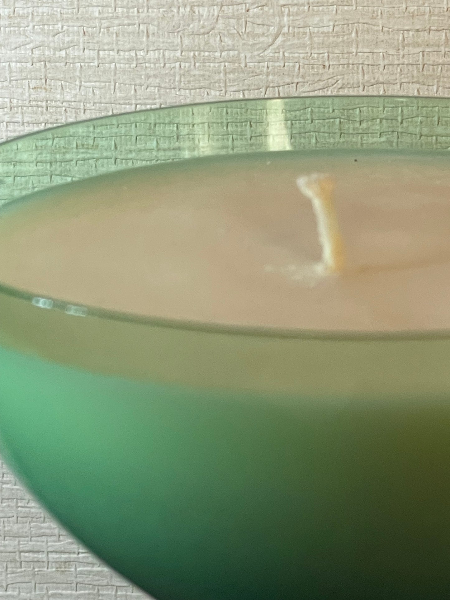 Emerald Green Coupe Scented Soy Candle; Fa La La