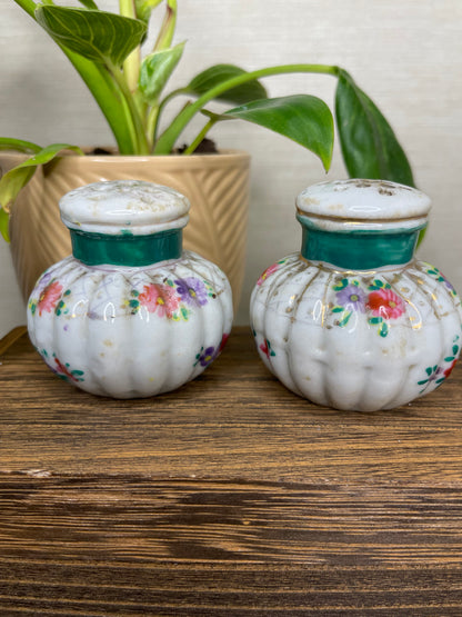 Vintage Hatpin Salt & Pepper Shakers; Japan
