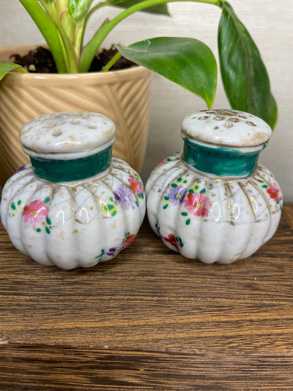 Vintage Hatpin Salt & Pepper Shakers; Japan